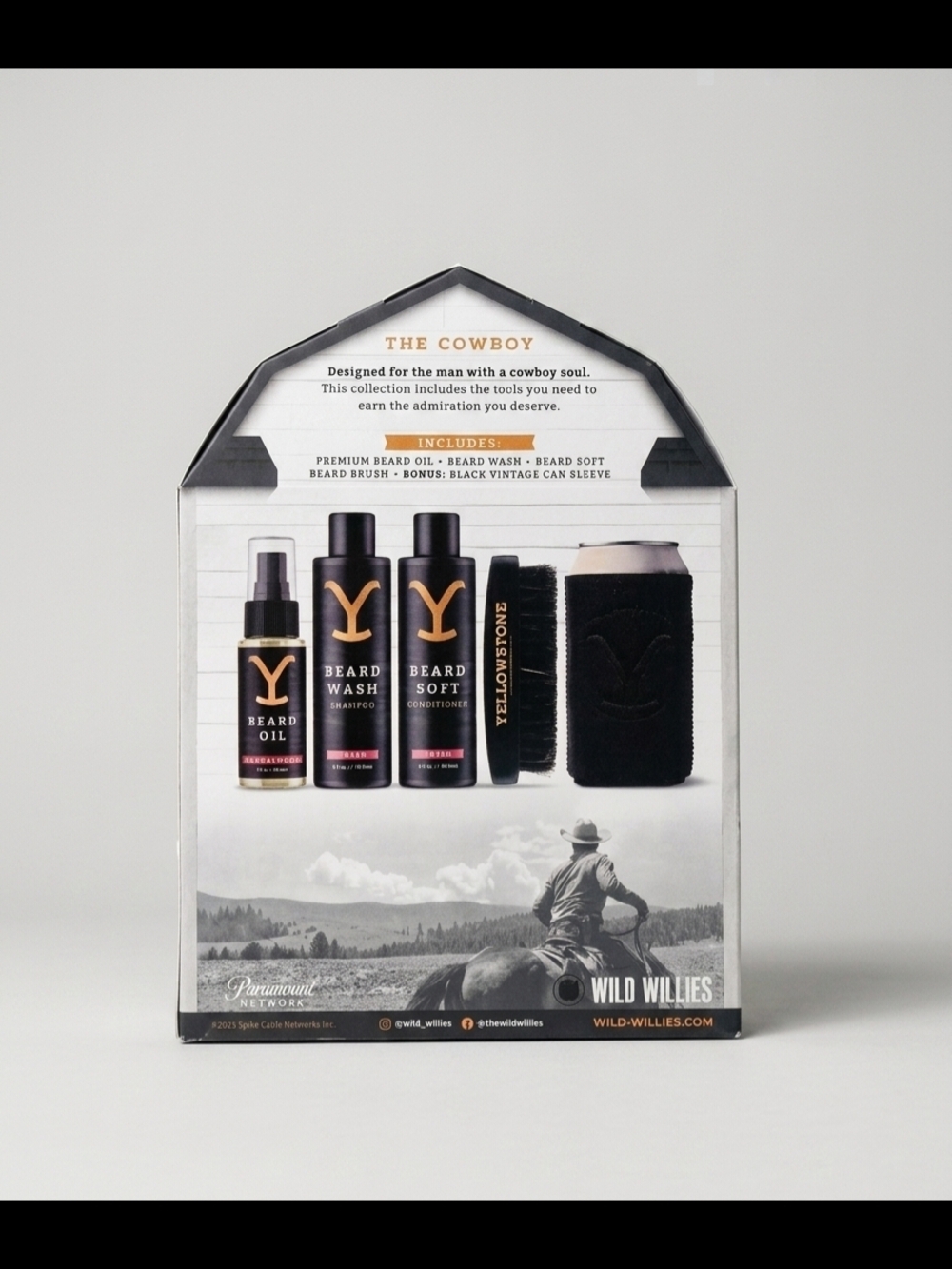 Yellowstone "The Cowboy" Premium Beard Gift Set - Factory Sealed